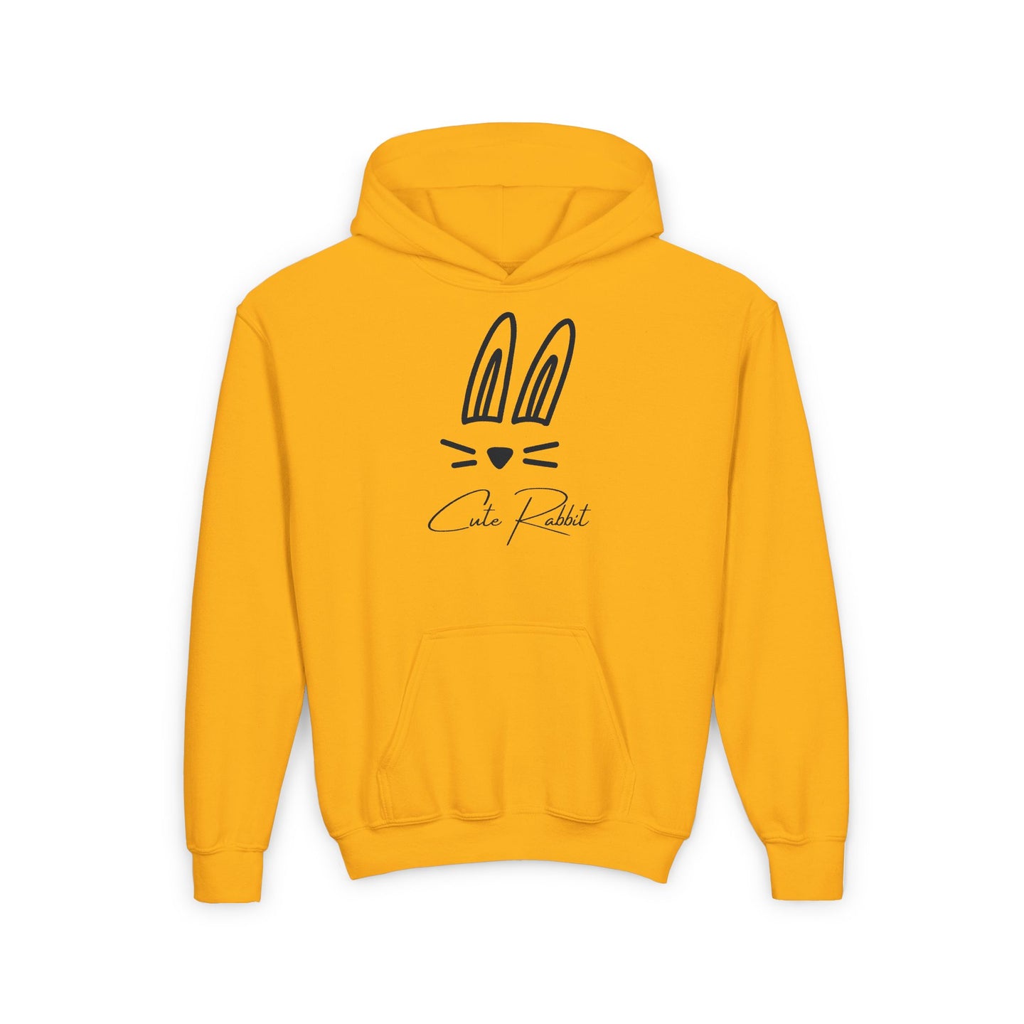 Cute Rabbit Kids Hooded Sweatshirt